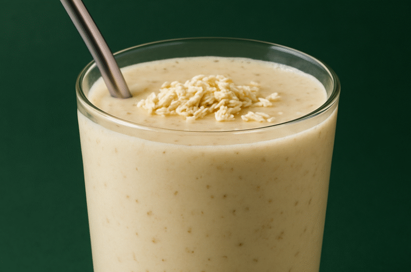 Batido de Plátano y Avena